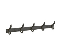 Планка с крючками Savol S-06205H, черный