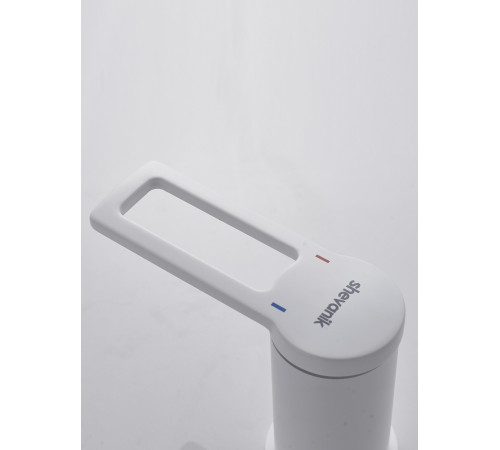 Смеситель на борт ванны Shevanik S4812C, белый