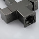 Смеситель для кухни с гибким изливом и подключением фильтра GAPPO G4395-39, оружейная сталь