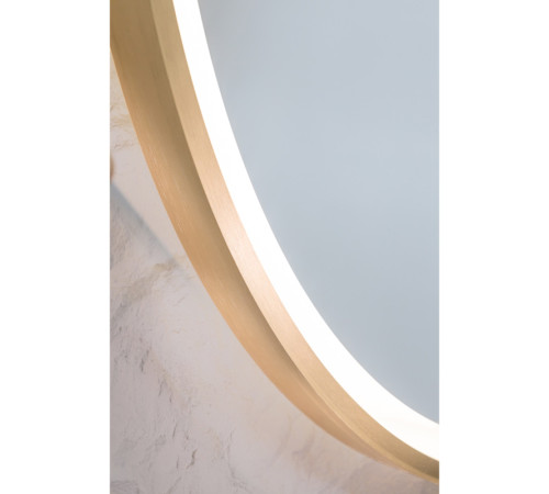 Зеркало Silver Mirrors Делуна/Deluna D700 TX (алюм. профиль, цвет золото бесконтактный сенсор)