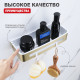 Полка для ванной комнаты Raglo R340.02.03, золотой сатин