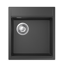 Кухонная мойка Rivelato Тесоро 455-Л, антрацит