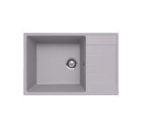 Кухонная мойка Ulgran Quartz Prima 760-04, платина