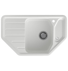 Кухонная мойка GranFest CORNER 800E, иней