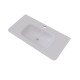 Раковина встраиваемая Knotlor ГРАЦИЯ FWB110900WY, матовый белый, 90 см
