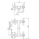 Смеситель для душа Rav Slezak Morava MK480.5SM