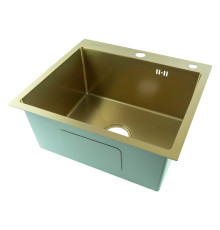 Мойка для кухни Fmark FSC5045C, матовое золото