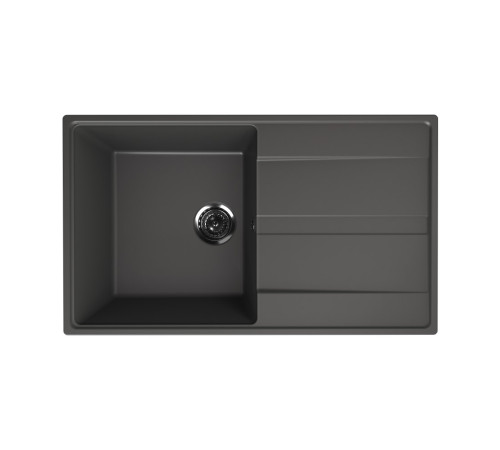 Кухонная мойка Ulgran Quartz Prima 850-09, мокрый асфальт