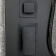 Душевая панель Frap F24005-6, черный