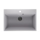 Кухонная мойка Ulgran Quartz Forte 760-04, платина