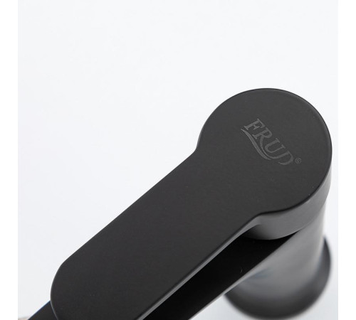 Смеситель для раковины Frud R10157-6, черный