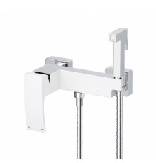 Гигиенический душ со смесителем GAPPO G2007-8, хром/белый
