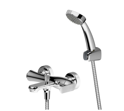 Смеситель для ванны BRAVAT F671105C-B-SW, хром