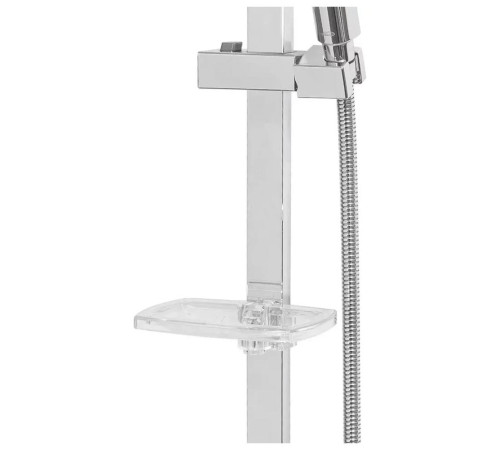 Набор для ванны 3 в 1 Hansberge H7077W, белый/хром
