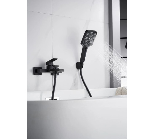 Смеситель для ванны Knotlor KN-22/BL, черный