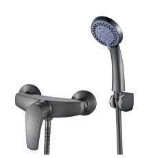 Смеситель для душа Shevanik S5016T, оружейная сталь