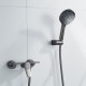 Смеситель для душа Shevanik S4716T, оружейная сталь