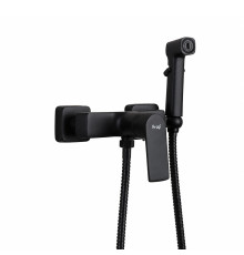 Гигиенический душ со смесителем FRAP F2071-6, черный