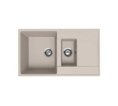 Кухонная мойка Ulgran Quartz Prima 860 1,5K-02, лен