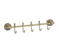 Планка с крючками Savol S-006675C, бронза