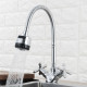 Смеситель для кухни с гибким изливом и режимом душ FRUD R43601, хром
