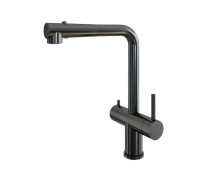 Смеситель для кухни Grandex Aqua Integra-SP 9020493, графит