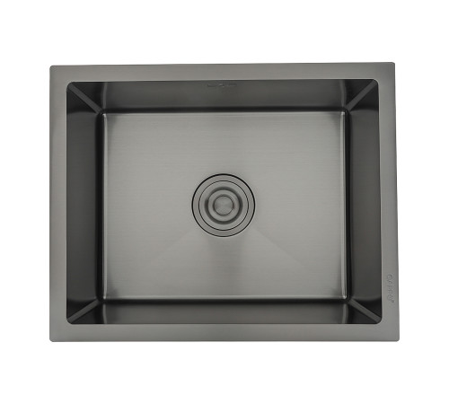 Кухонная мойка с коландером GAPPO GS5040-6, оружейная сталь