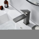 Смеситель для раковины Rose R2801T, оружейная сталь