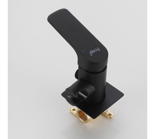 Гигиенический душ со смесителем FRAP F7586-26, черный