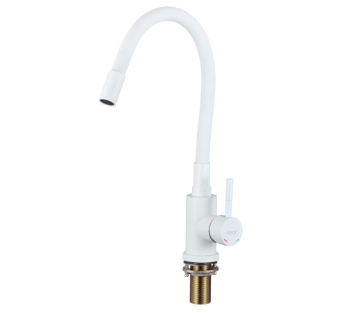 Смеситель для кухни Savol S-3002W-02, белый