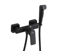 Гигиенический душ со смесителем FRAP F7586-6, черный
