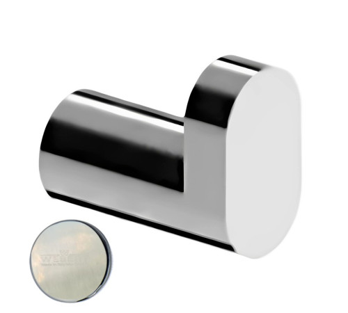 Крючок для ванной Webert Living LV500401345, никель