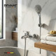 Смеситель для ванны BRAVAT F6538671CP-B-SW, хром
