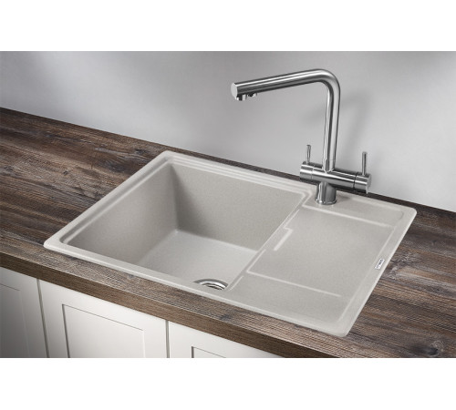 Кухонная мойка Granula 6503, БАЗАЛЬТ