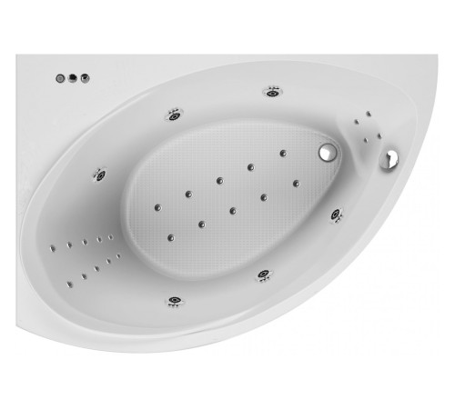 Ванна акриловая левосторонняя Relisan EcoPlus Ибица ППУ Гл000023027, 170x120
