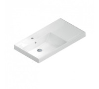 Раковина на тумбу La Fenice Cubo CU.NN.90L, чаша слева