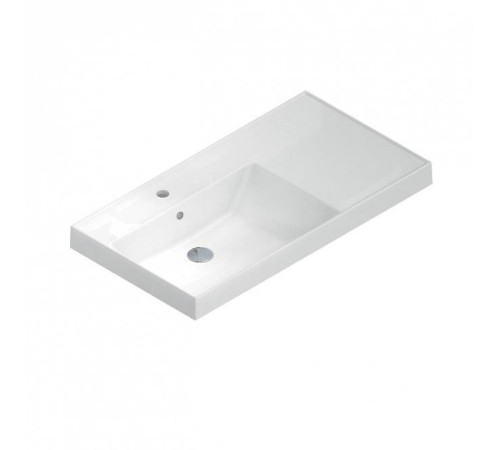 Раковина на тумбу La Fenice Cubo CU.NN.90L, чаша слева
