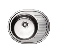 Кухонная мойка Haiba HBS4557-06, овальная