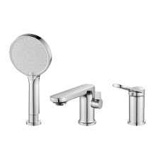 Смеситель на борт ванны Shevanik S4312, хром