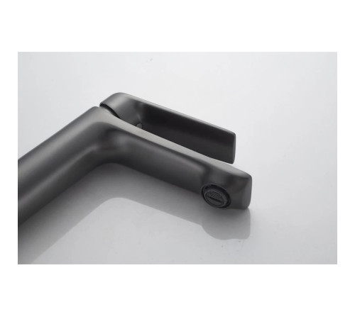 Cмеситель для раковины Knotlor KN-60/GM, оружейная сталь