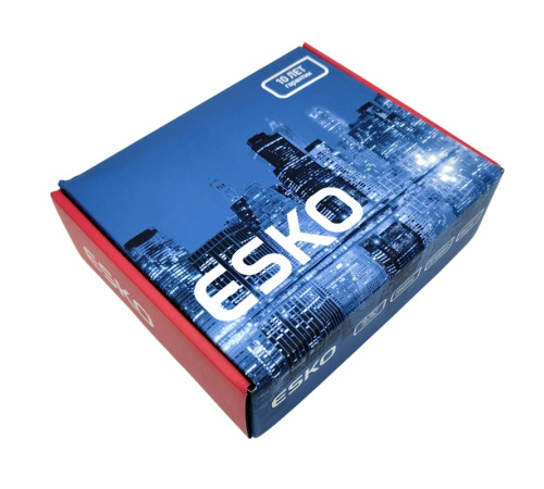 Гигиенический душ со смесителем встраиваемый ESKO SMHLGB, черный