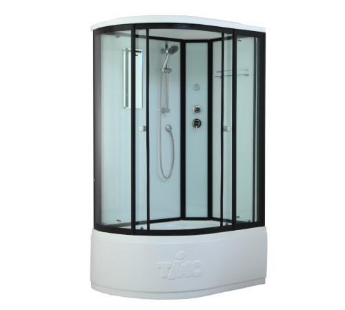Душевая кабина Timo Standart Black T-6620BR, 120x85x220