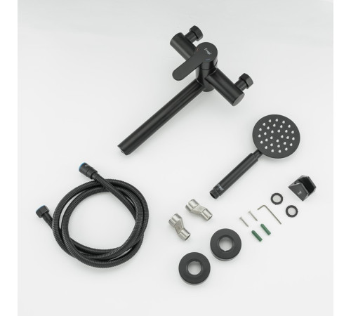 Смеситель для ванны FRAP F32801-6, черный