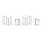 Душевая кабина Timo Lux TL-1504R, 110x85x230