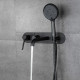 Смеситель для ванны встраиваемый GAPPO G3306-6, черный