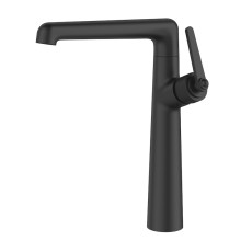 Смеситель для раковины высокий Esko BG25B, черный