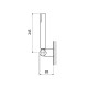 Душевой гарнитур Webert Shower Set AC0116560, черный