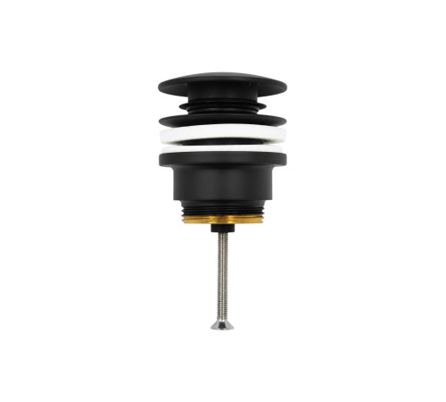 Высокий смеситель для раковины Fiore XENON 44NN5288, черный (с донным клапаном)