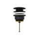 Высокий смеситель для раковины Fiore XENON 44NN5288, черный (с донным клапаном)