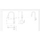Смеситель для кухни Bravat ARDEN F7362395CP-ENG, хром